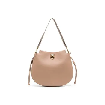 Mulberry Calfskin Shoulder Bag Crossbody Bag Regular Women's Beige
