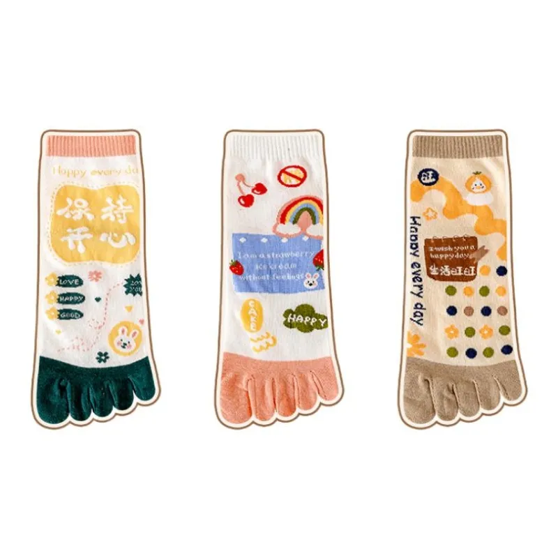 MIIOW Women's Mid Calf Socks-2