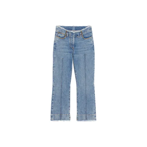 Jacquemus Le De Nimes Linon Cropped Jeans