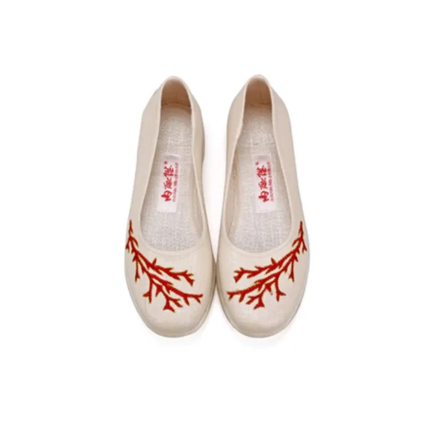 Neiliansheng Casual Single Shoes Women's Beige-2