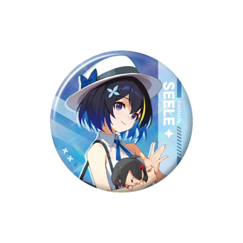MIHOYO Summer Carnival Collection Tinplate Badge IP Merch-4