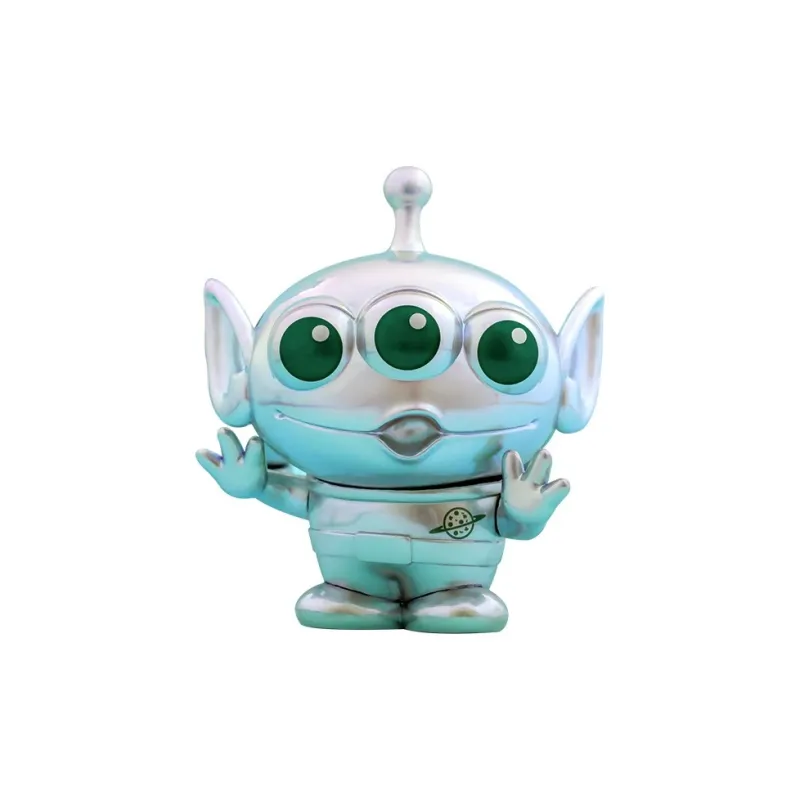 Hot Toys Alien Toy Story Iridescent Metal Chibi Figures 10cm-0