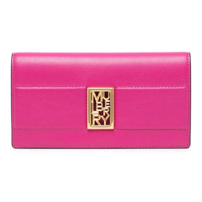 Mulberry Leather Wallet Regular Women's Mulberry Pink-0