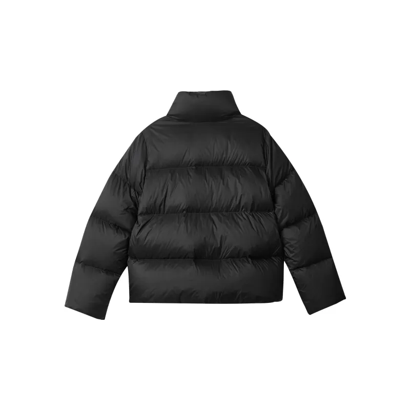 Skechers Down Jacket Women's Carbon Black-1