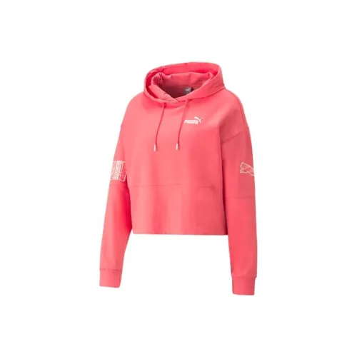 PUMA POWER Sweatshirts Women's Pink