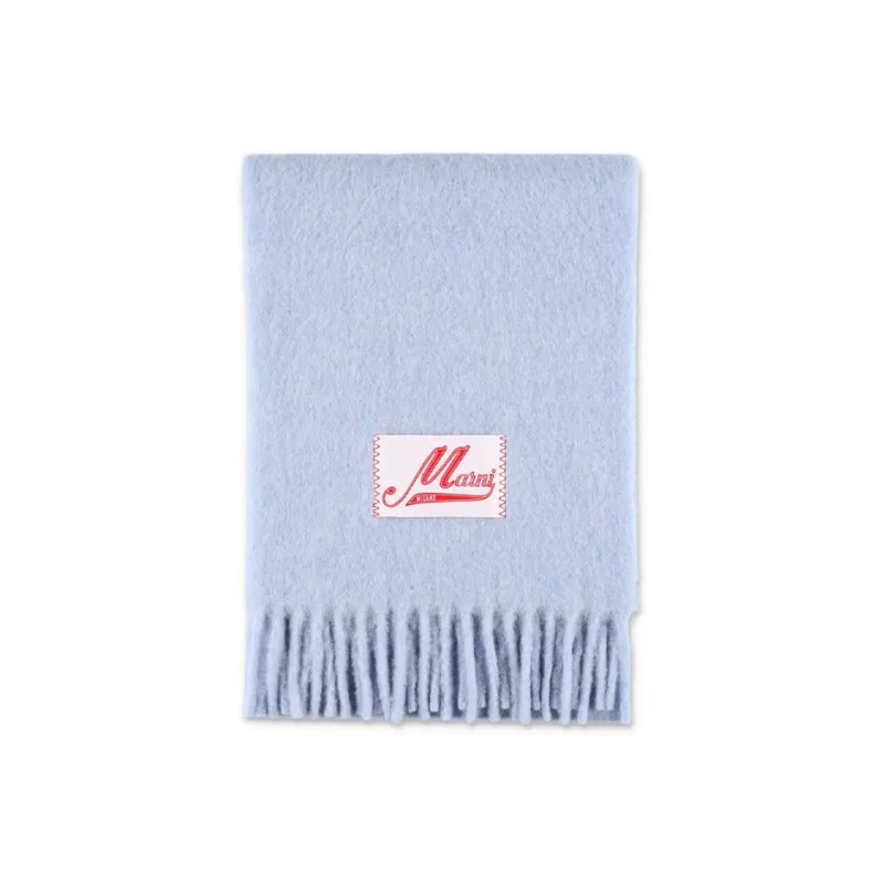 MARNI Knit Scarves Women's Blue-0