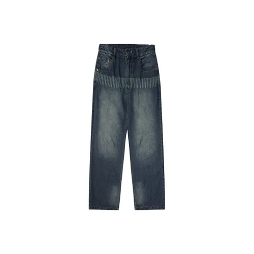 BEASTER Jeans Unisex Blue