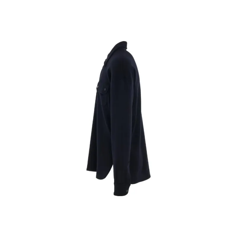 Maison Margiela Polo Shirts Men Dark Blue-2