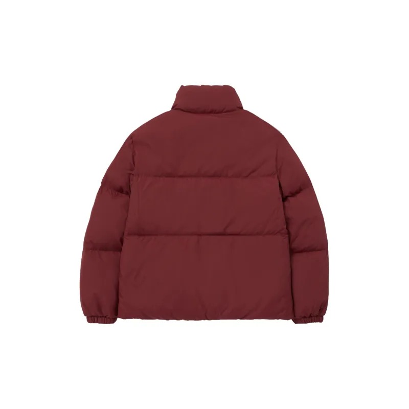 Nerdy Down Jackets Unisex Deep Red-1