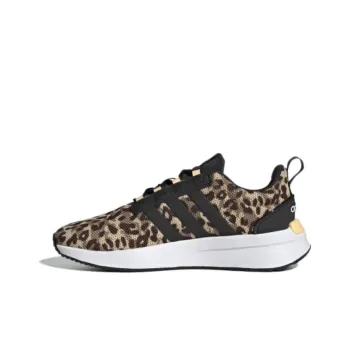 Adidas Neo Racer Tr 21 CLOUDFOAM LIFESTYLE Cushioning Wear-Resistant Low-Top Running Shoes Women's Leopard