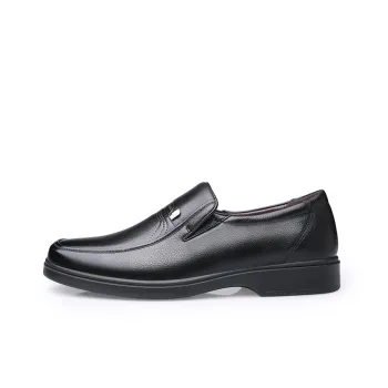 LAORENTOU Men's Casual Shoes Men Low Top Brown/Black