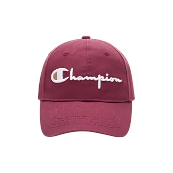 Champion Cotton Baseball Caps Unisex Red