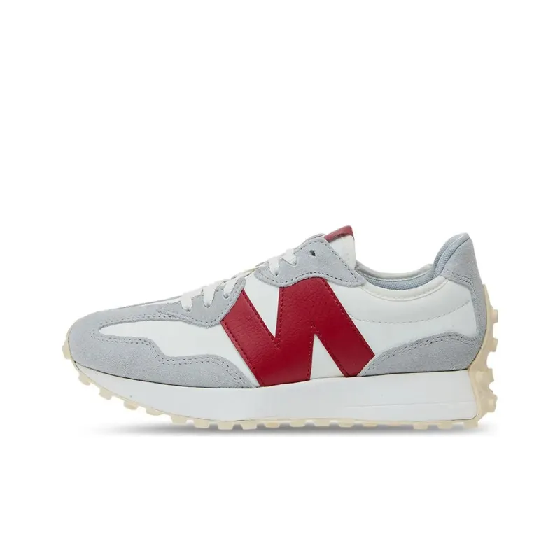 New Balance 327 Grey Red Women's-0