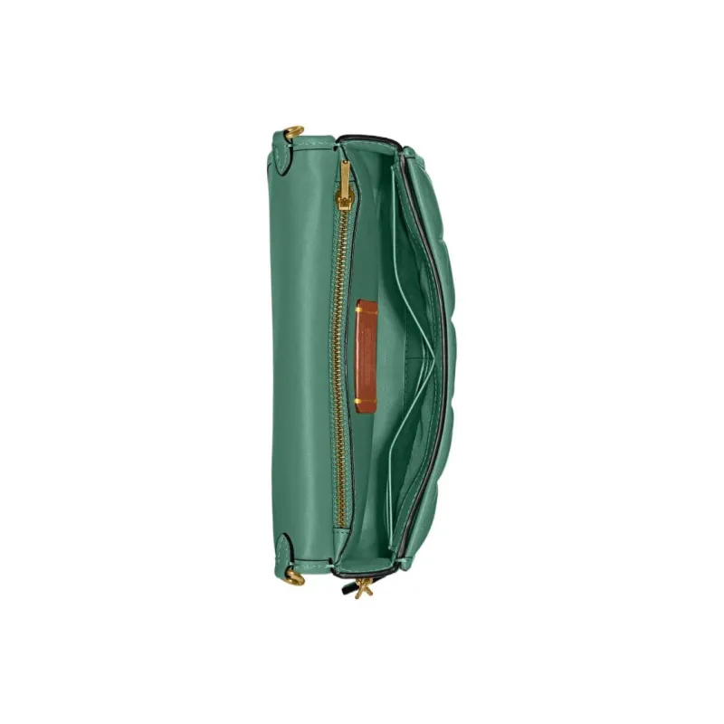 COACH Hayden Leather Pillow Bag Shoulder Bag Crossbody Bag Women's Green-3