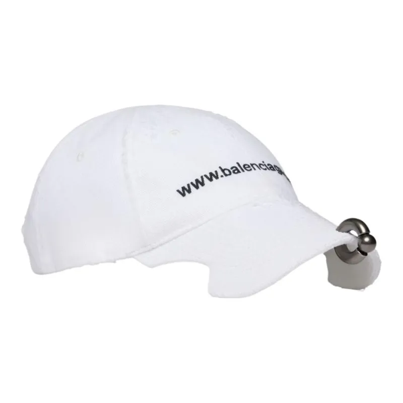 Balenciaga Front Piercing Faded Cap-2