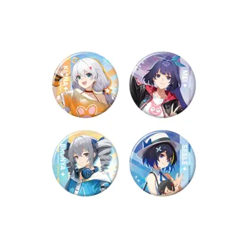 MIHOYO Summer Carnival Collection Tinplate Badge IP Merch