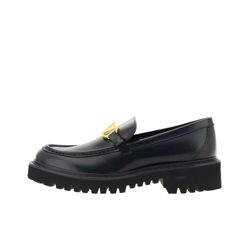 Valentino Loafers Women's Black-0