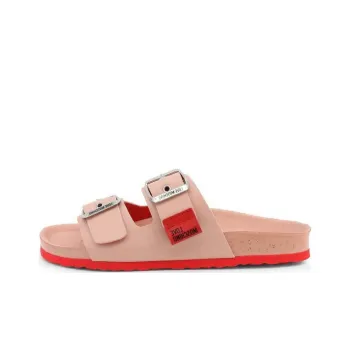 LOVE MOSCHINO Rubber Sole Slide Slippers Women's Pink