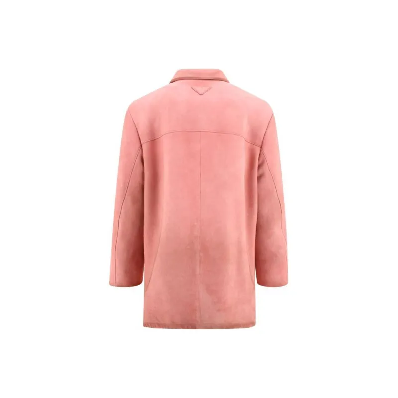 PRADA Single breasted Suede Blazer-1