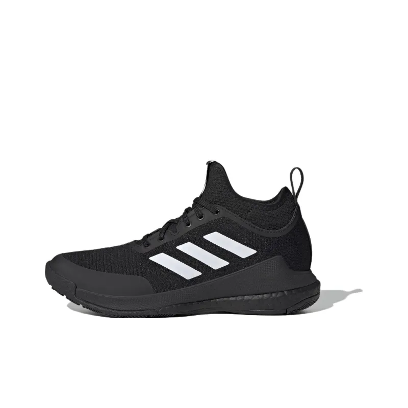 Adidas Crazyflight Mid Core Black Cloud White Carbon Women's-0