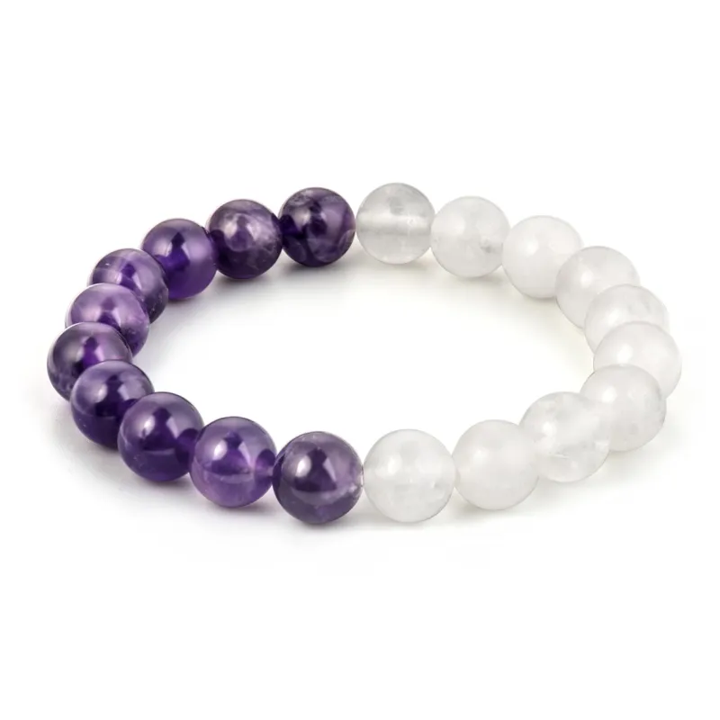 SIMPLE JOYS Crystal Beaded Bracelet Women's-0