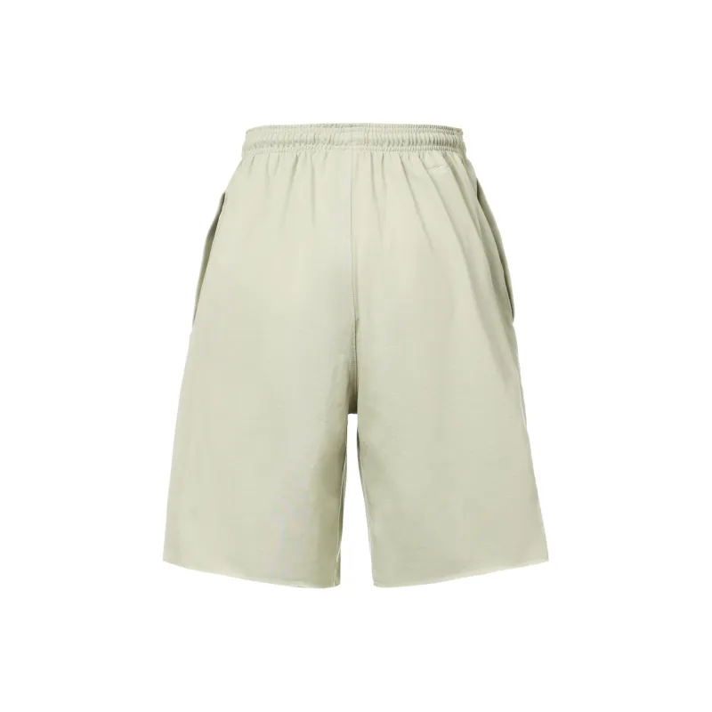 Nike Dri Fit Casual Shorts Men Light Lime Gray-1