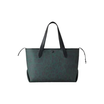 Mulberry Polyurethane Tote Bag Shopping Bag Handbag Regular Women's Dark Green