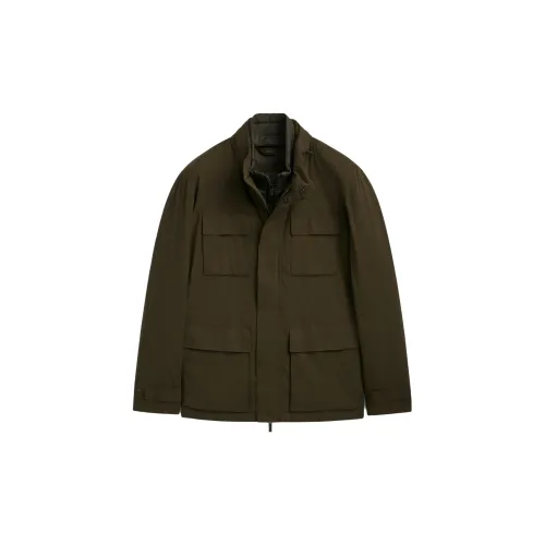 Massimo Dutti Jackets Men Brown