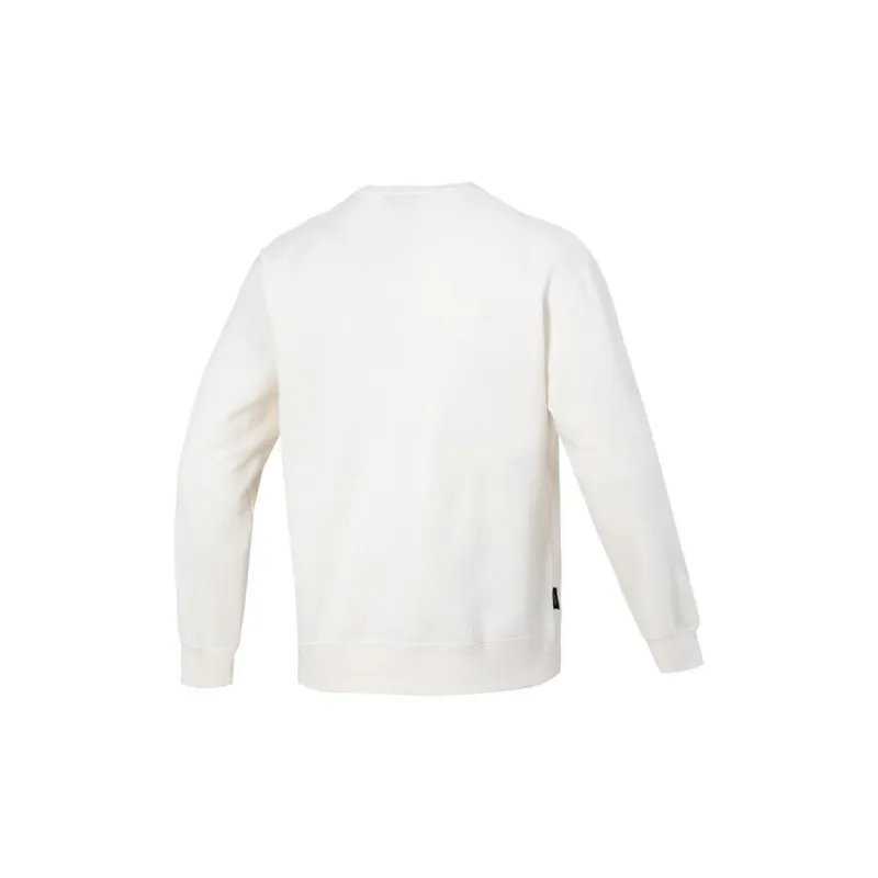 PUMA TEAM CREW FL Sweatshirts Men White Red-1