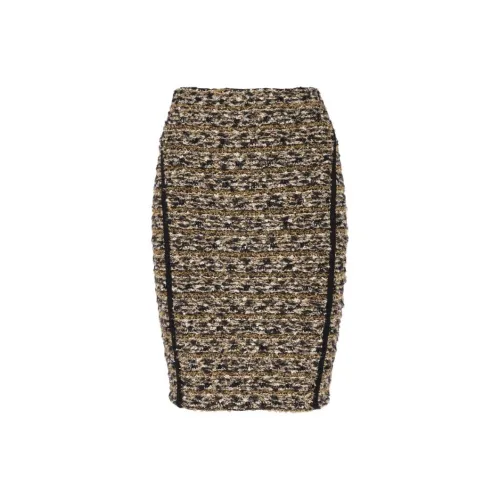 BALMAIN Knit Long Skirts Women's Yellow