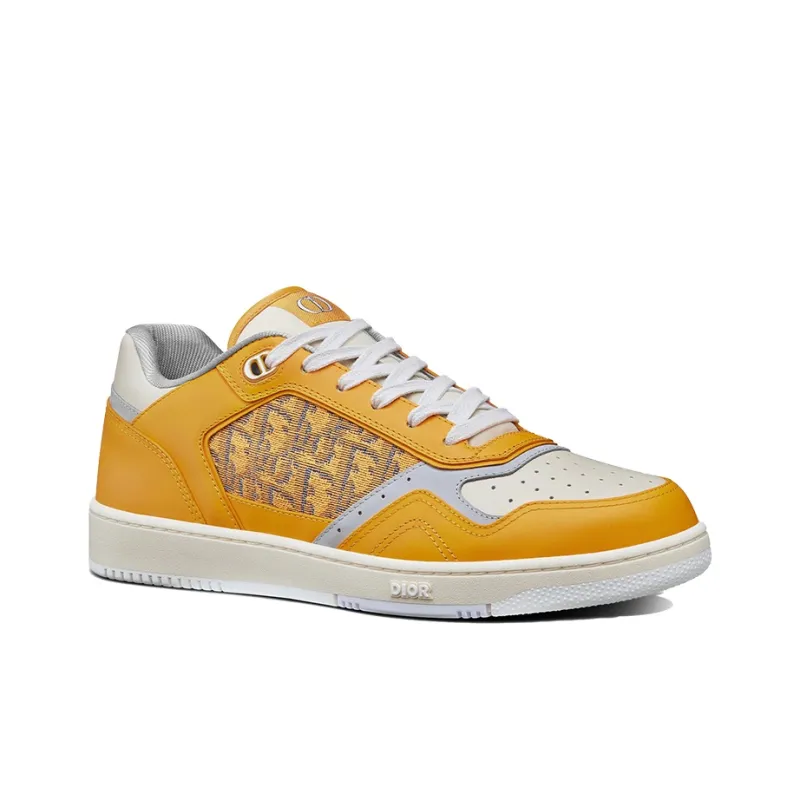 DIOR B27 Low Gold Tone White Grey-3