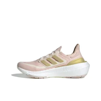 Adidas Ultra Boost Light Wonder Quartz Gold Metallic Chalk White Women's