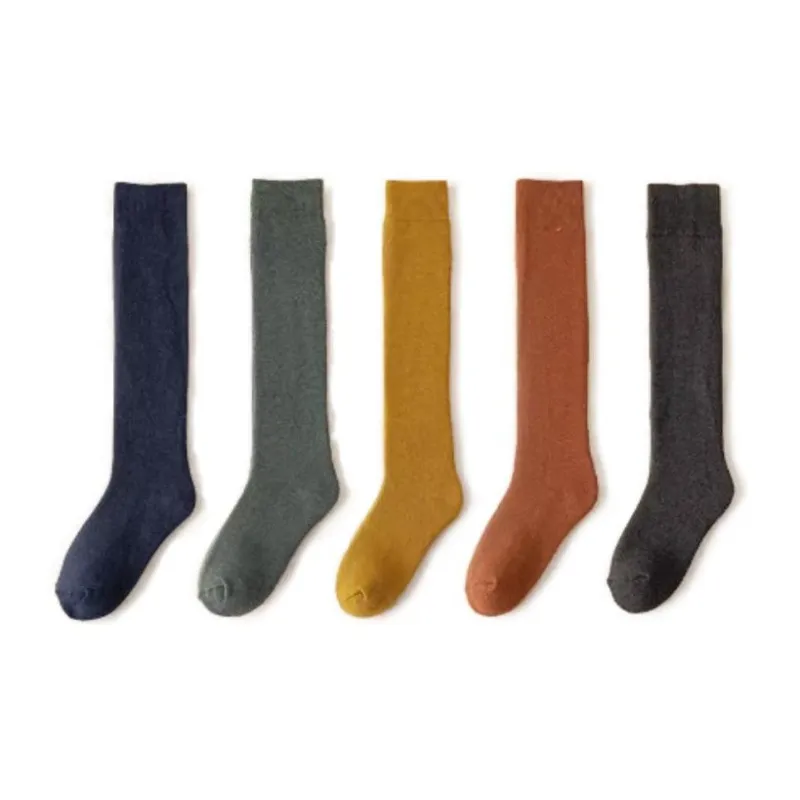 MIIOW Knee High Socks Women's 5 Pack-5