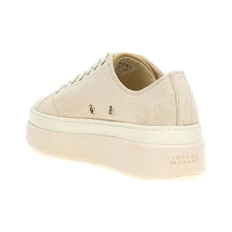 ISABEL MARANT Austen Logo-print Flatform Sneakers-2