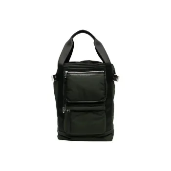 Mulberry Nylon Portable Backpack Men's Green/Black