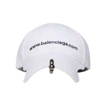 Balenciaga Front Piercing Faded Cap