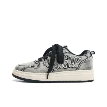 Jifffly Anti Slip Wear Resistant Lightweight Breathable Height Increasing Low Top Skateboard Shoes Unisex