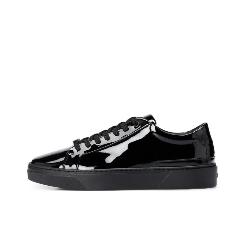HUGO BOSS Low Top Skateboard Shoes Men's Black-0