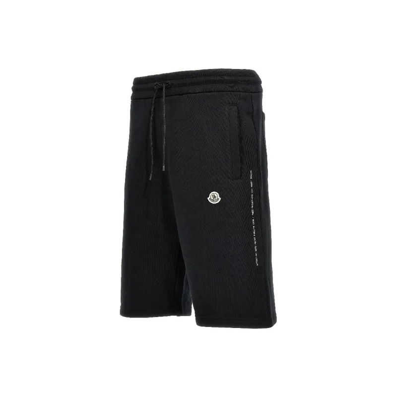 MONCLER GENIUS Casual Shorts Men Black-2