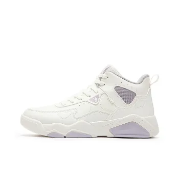 361° Winter Campaign Slip Resistant High Top Winter Padded Skateboard Shoes Women's White Purple