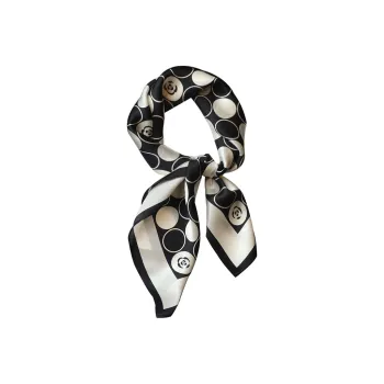 VINEY Silk Scarves Women's