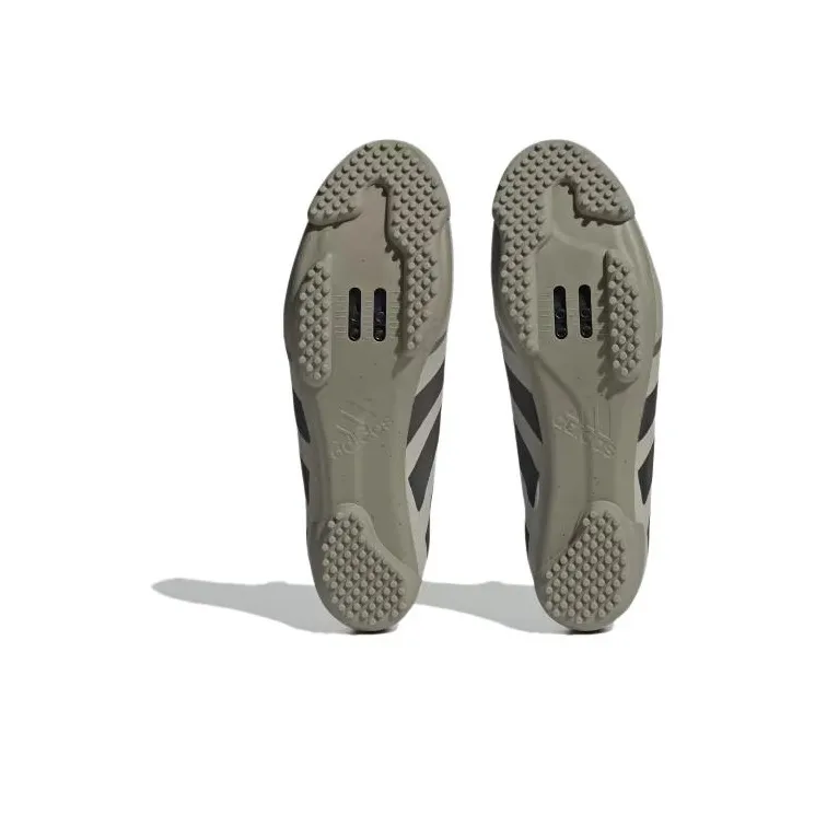 Adidas The Gravel Anti Slip Wear Resistant High Top Cycling Shoes Unisex Gray Green-5