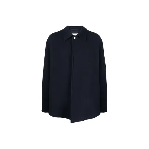 JIL SANDER Shirts Men Marine Blue