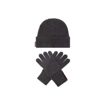 DSQUARED 2 Logo Patch Beanie & Gloves