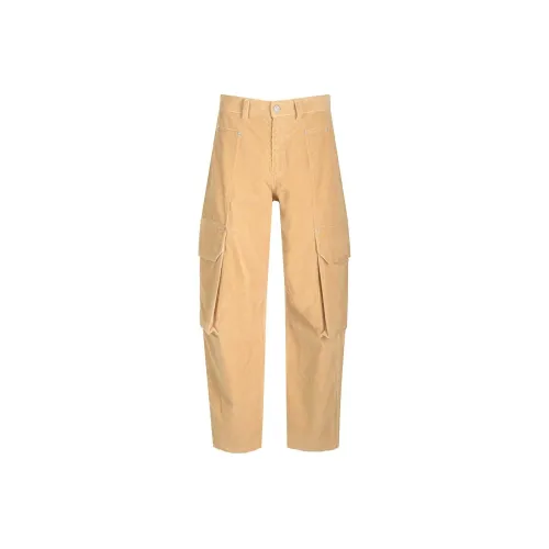 PALM ANGELS Corduroy Cotton Cargo Trousers