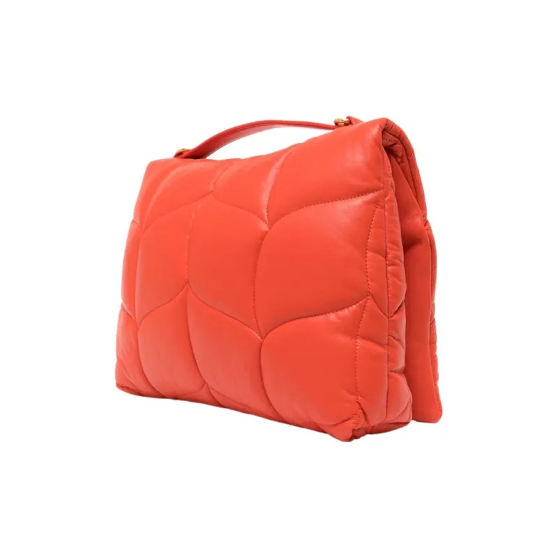 Mulberry Leather One Shoulder Handbag Women's Orange-1