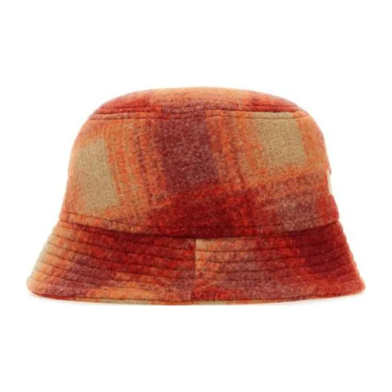 ISABEL MARANT Haley Checked Bucket Hat-3