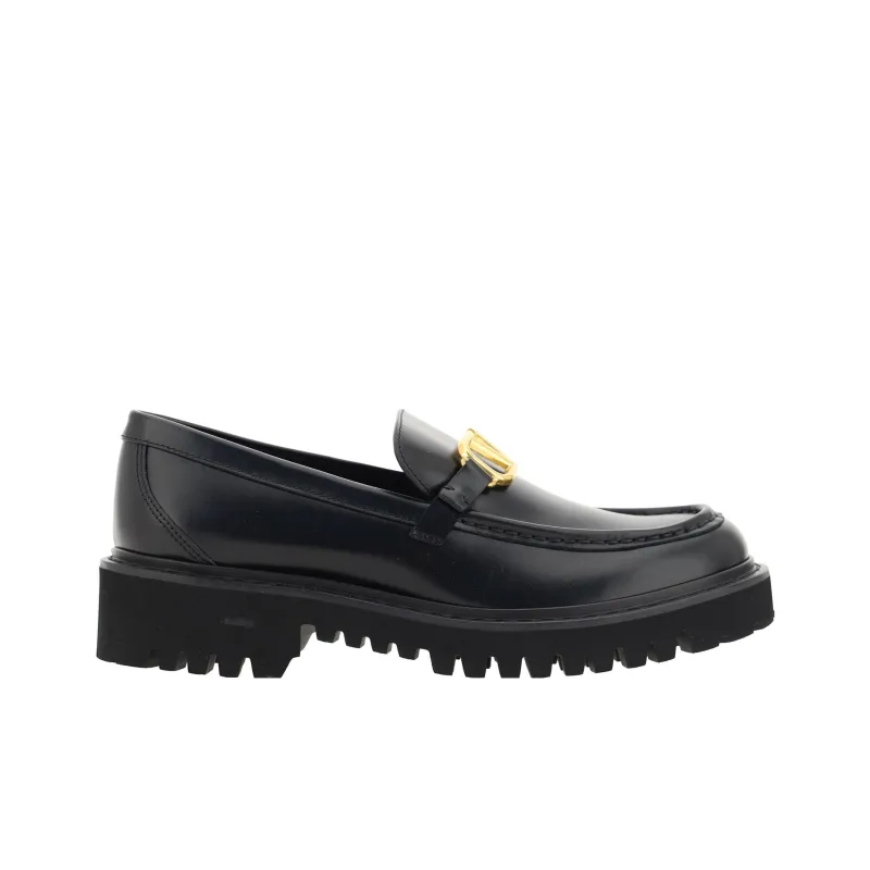 Valentino Loafers Women's Black-1