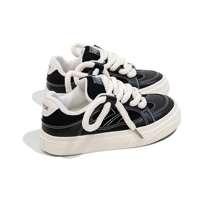 Feiyue Low-Top Skateboard Shoes Women's Black-3