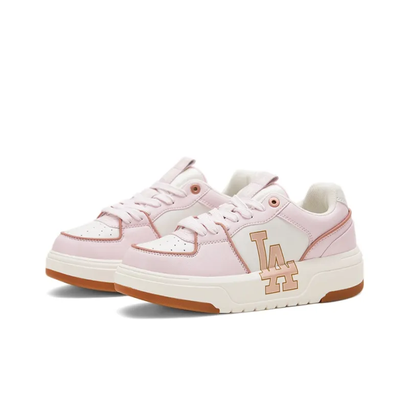 MLB Chunky Liner Bare Eyes 3D Low Top Skateboard Shoes Unisex Pink-2